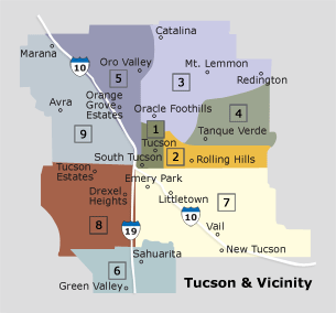 Tucson Map