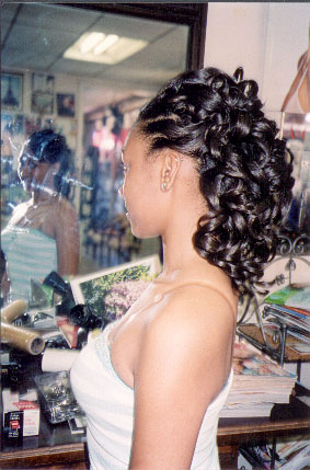 Black Prom Hairstyles on Prom Hair Style Cut By Lydia Vasile